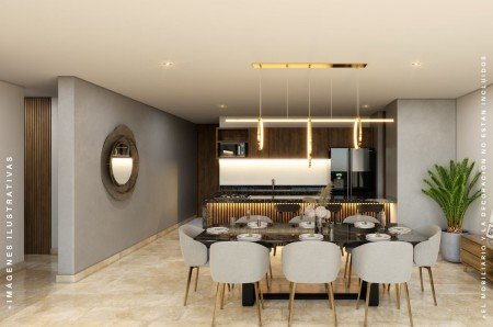 Departamento en venta en el norte de Merida Montebello INSOLITA de una Recamara 